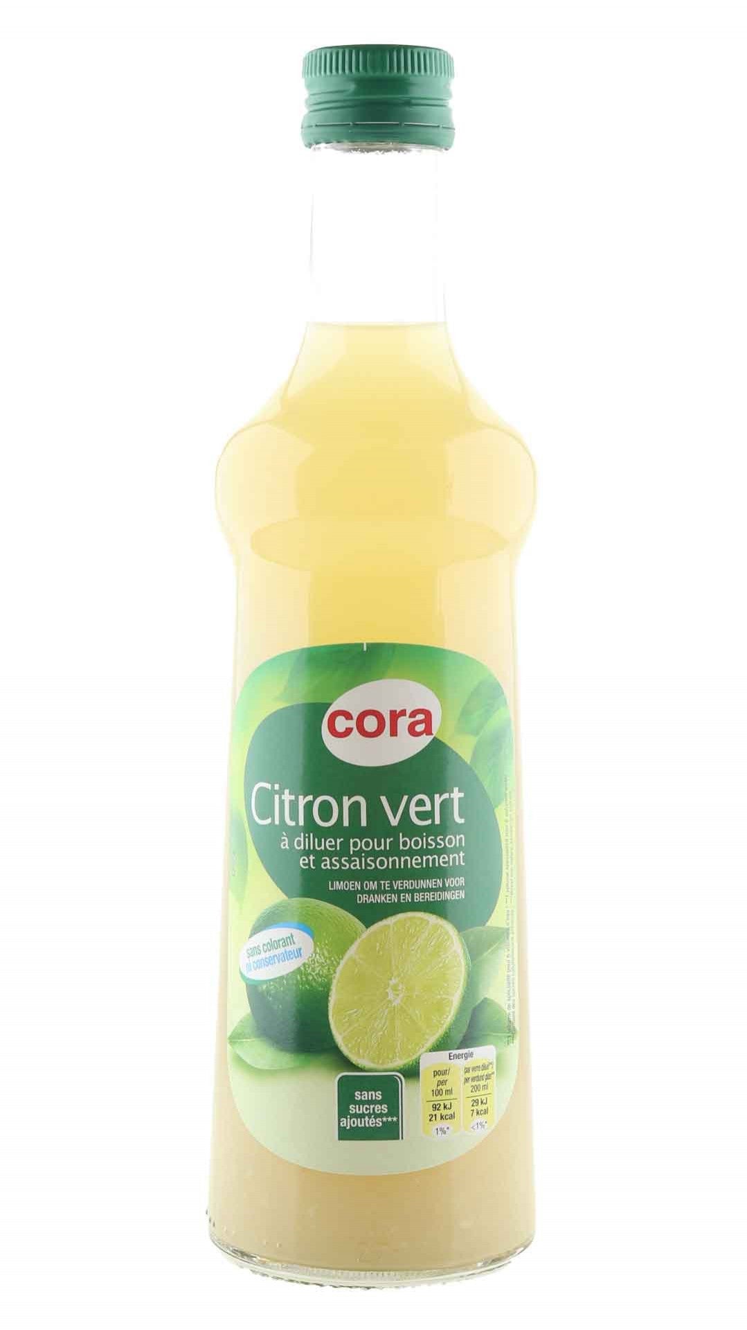 Cora Fruchtkonzentrat Limette 0,7L