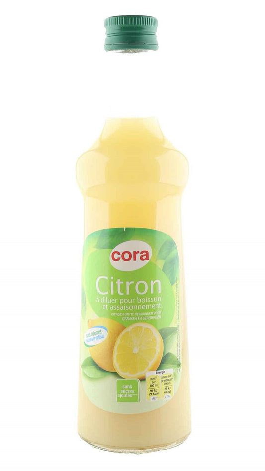 Cora Fruchtkonzentrat Zitrone 0,7L