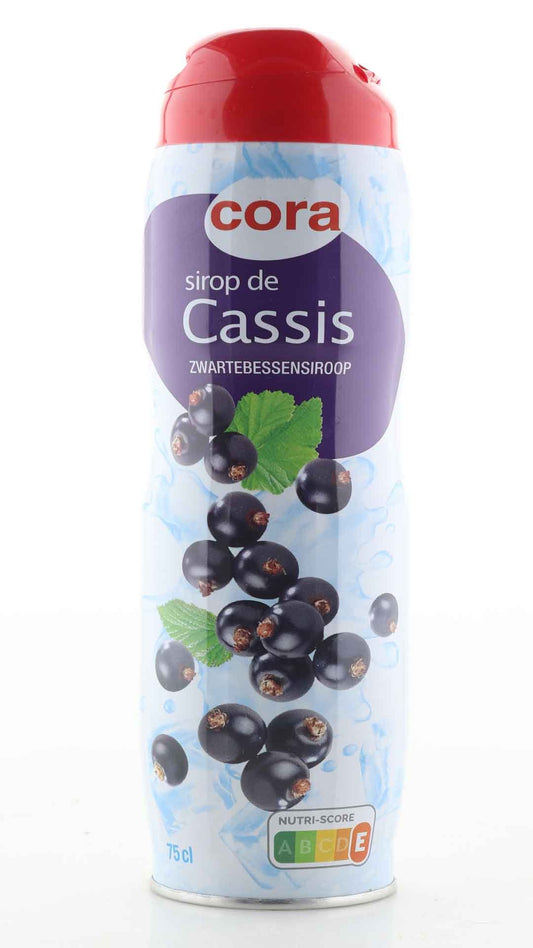 Cora Sirup Cassis 0,75L