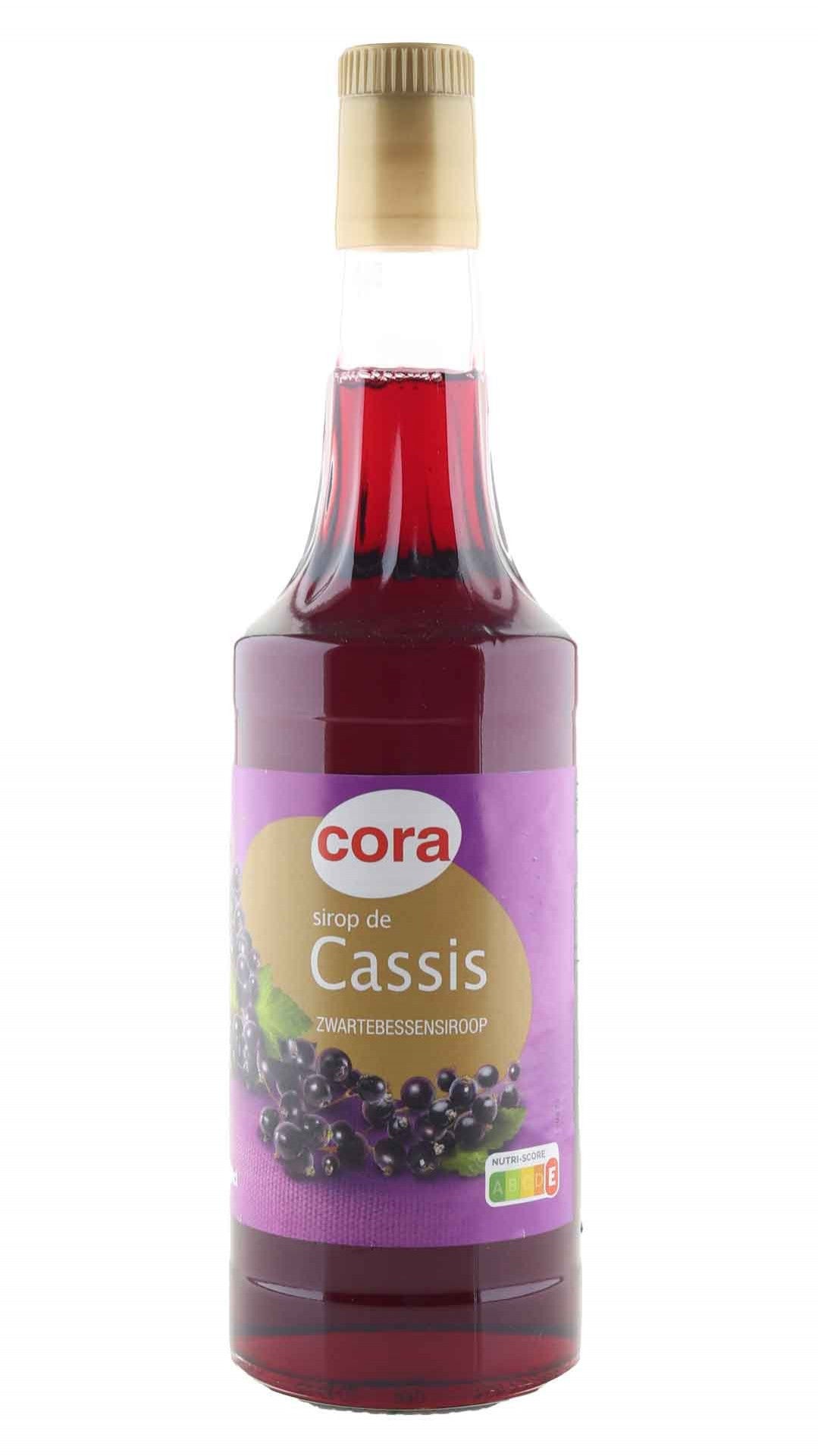 Cora Sirup Cassis 0,7L