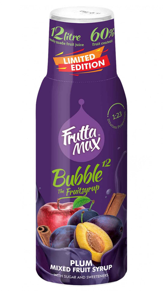 Frutta Max Bubble Apfel-Pflaume-Zimt Sirup