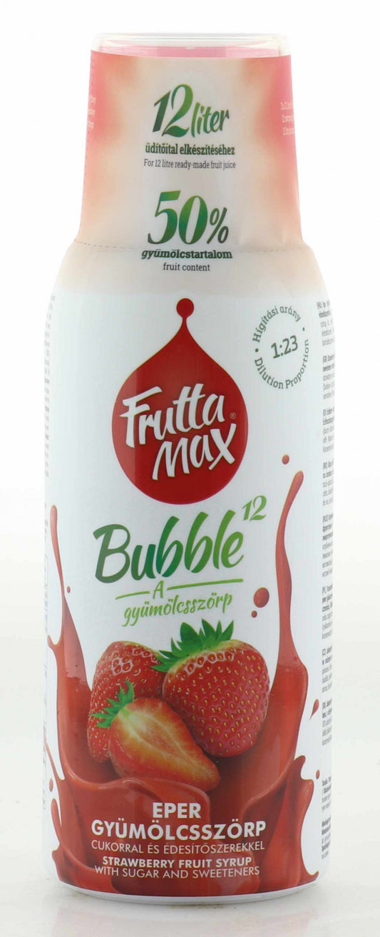 Frutta Max Bubble Erdbeer Sirup