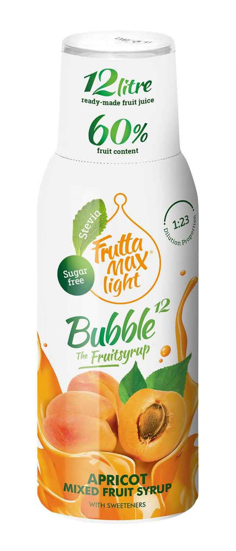 Frutta Max Light Bubble Aprikose Sirup