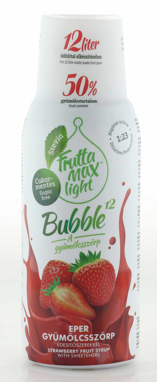 Frutta Max Light Bubble Erdbeer Sirup