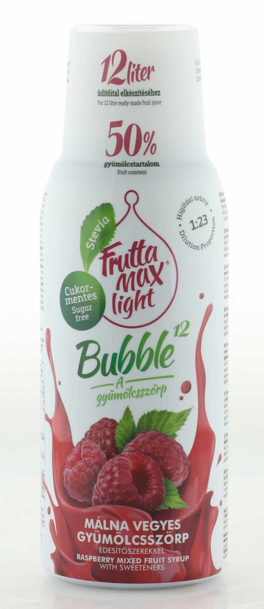 Frutta Max Light Bubble Himbeer Sirup