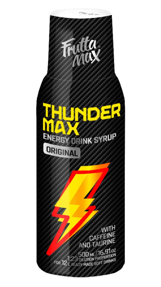 Frutta Max Thunder Max Energy Drink Sirup