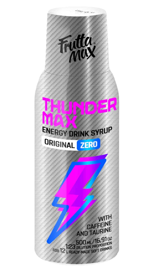 Frutta Max Zero Thunder Max Energy Drink Sirup