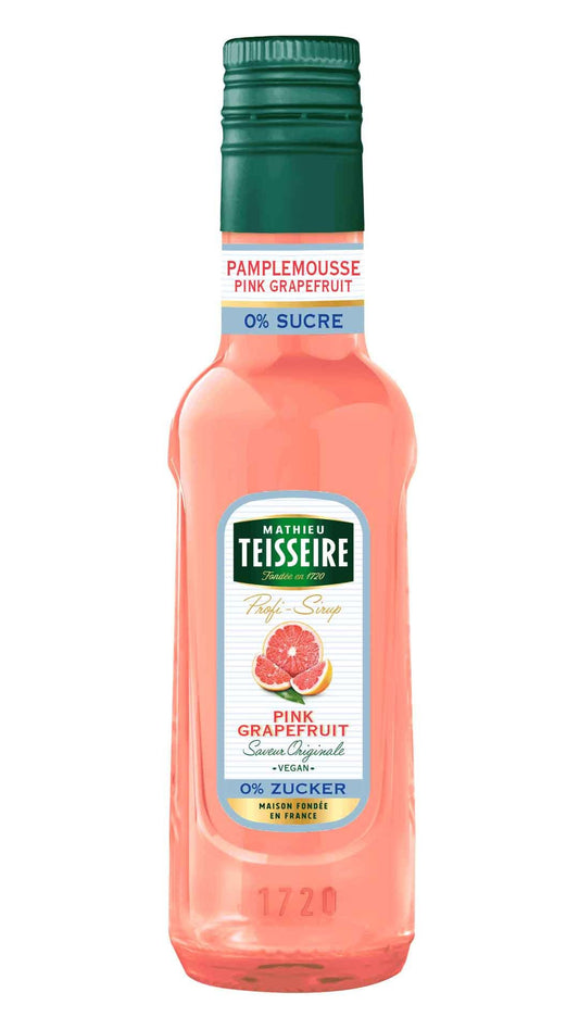 Mathieu Teisseire Bar Sirup Pink Grapefruit 0% Zucker 0,25L