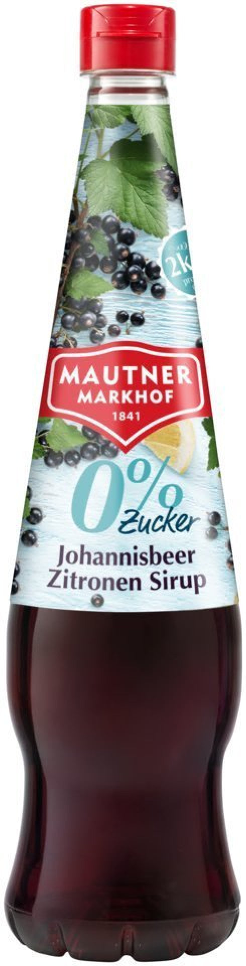 Mautner Markhof 0% Zucker Sirup Johannisbeere - Zitrone