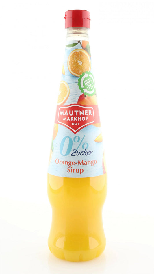 Mautner Markhof 0% Zucker Sirup Orange-Mango