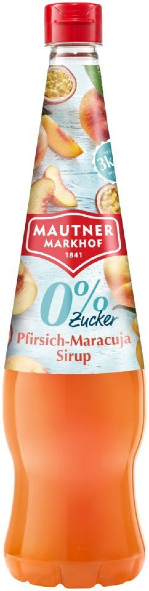 Mautner Markhof 0% Zucker Sirup Pfirsich-Maracuja