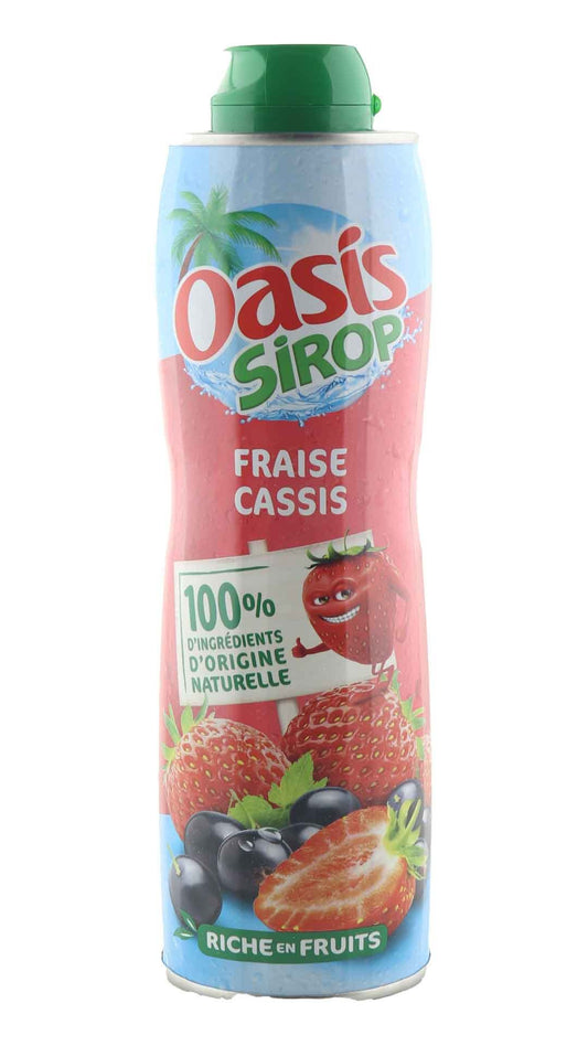 Oasis Sirup Erdbeere + Cassis Geschmack