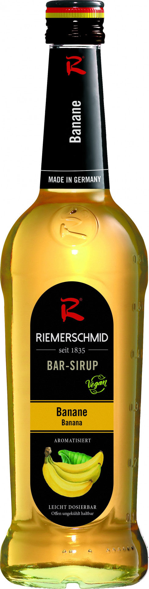 Riemerschmid Bar-Sirup Bananen Geschmack 0,7L