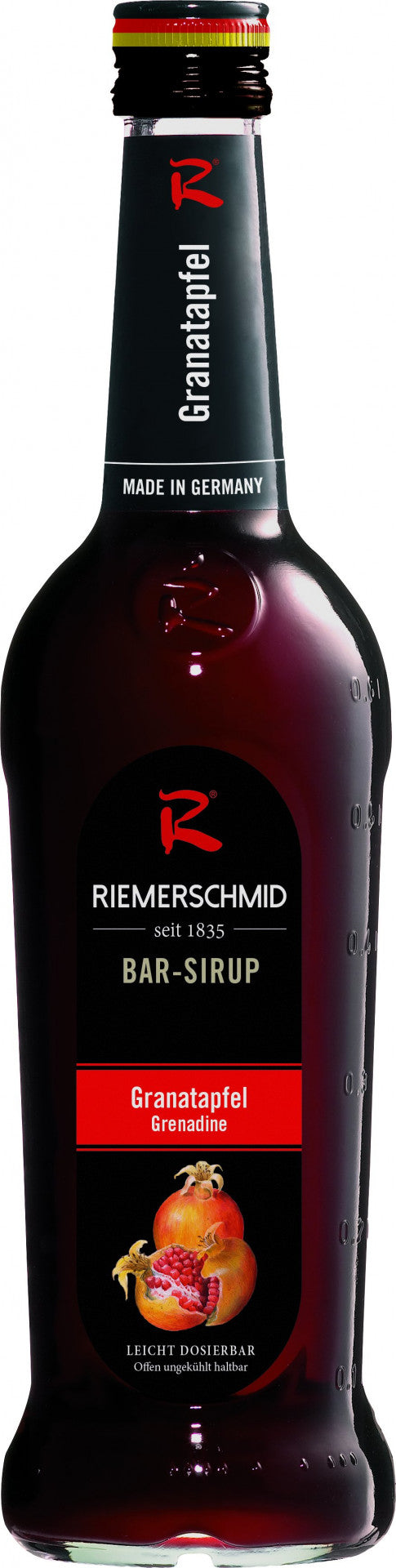 Riemerschmid Bar-Sirup Grenadine (Granatapfel) Geschmack 0,7L