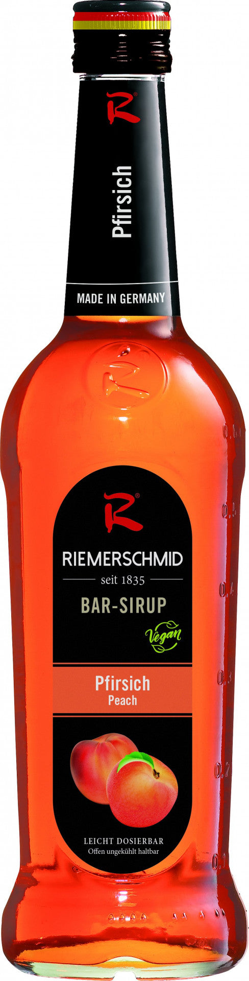 Riemerschmid Bar-Sirup Pfirsich Geschmack 0,7L