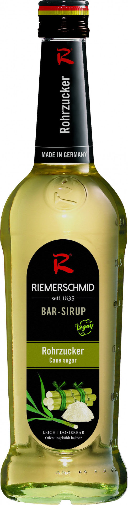 Riemerschmid Bar-Sirup Rohrzucker 0,7L