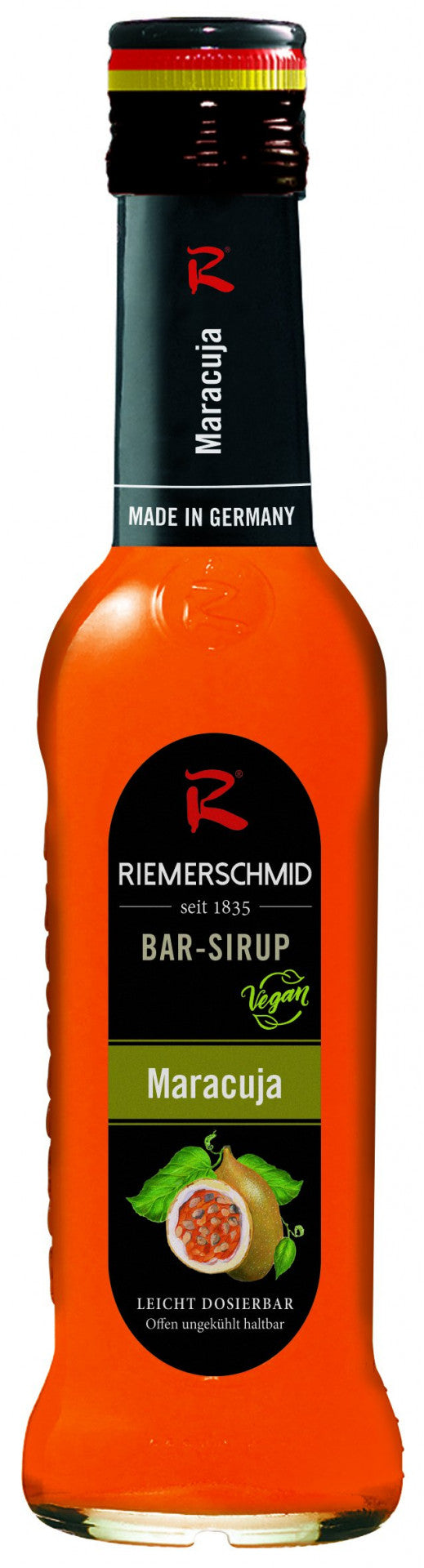 Riemerschmid Bar-Sirup Maracuja Geschmack 0,25L