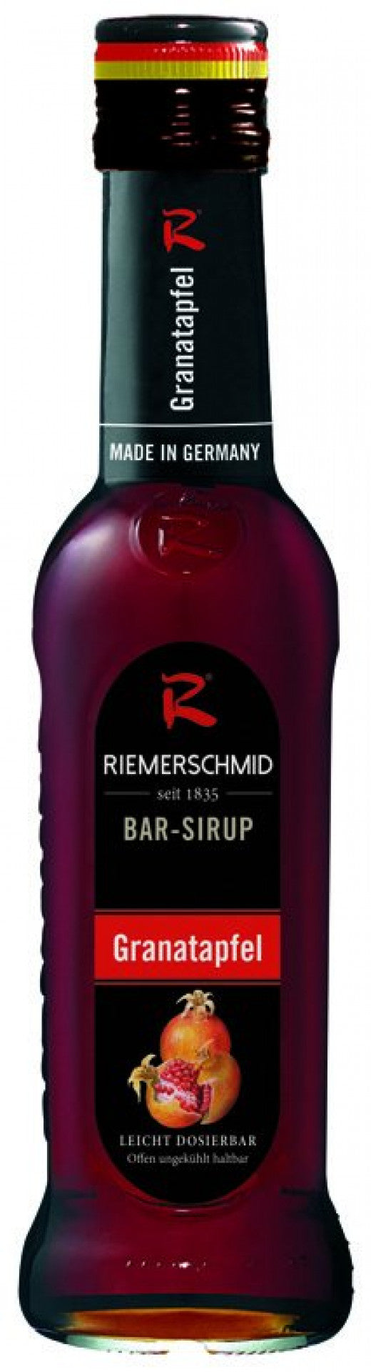 Riemerschmid Bar-Sirup Grenadine (Granatapfel) Geschmack 0,25L