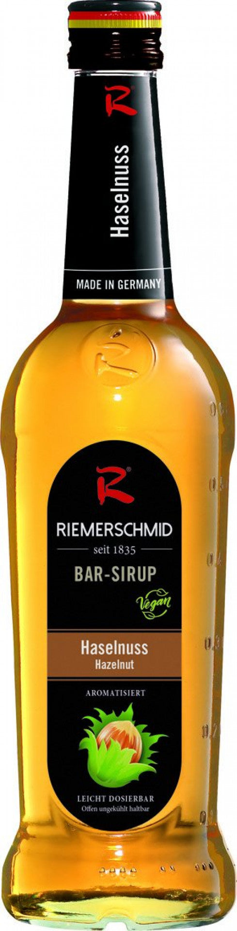 Riemerschmid Bar-Sirup Haselnuss Geschmack 0,7L