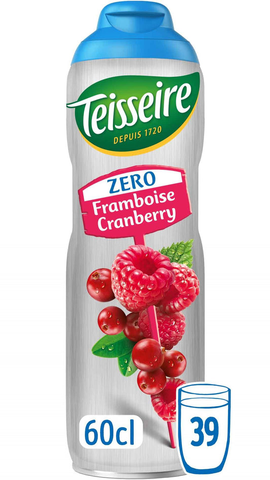 Teisseire Zero Sirup Cranberry-Himbeere 600ml