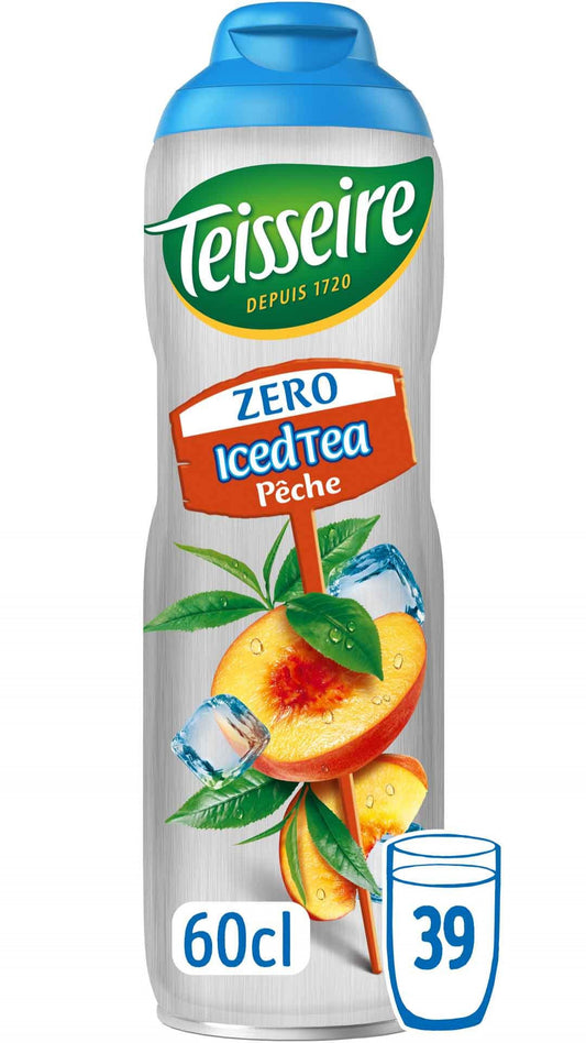 Teisseire Zero Sirup Eis Tee Pfirsich 600ml