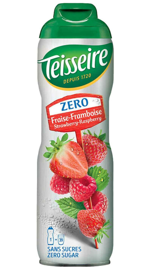 Teisseire Zero Sirup Erdbeere-Himbeere 600ml