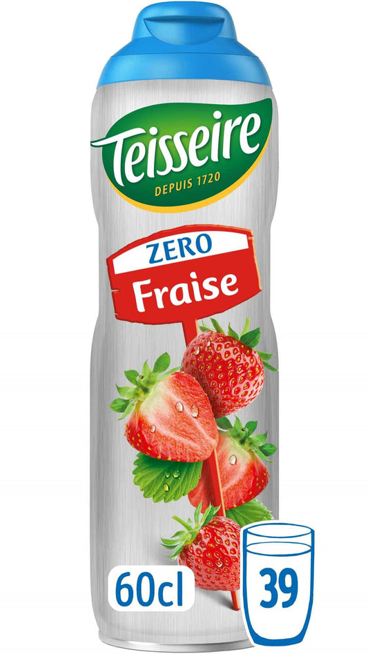 Teisseire Zero Sirup Erdbeere 600ml