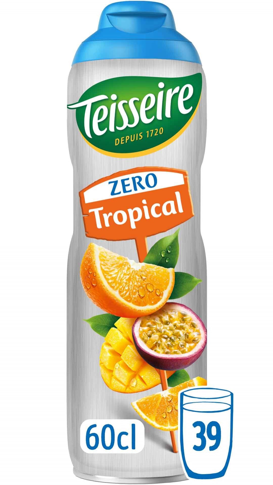 Teisseire Zero Sirup Tropical 600ml