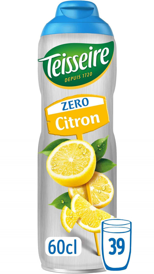 Teisseire Zero Sirup Zitrone 600ml