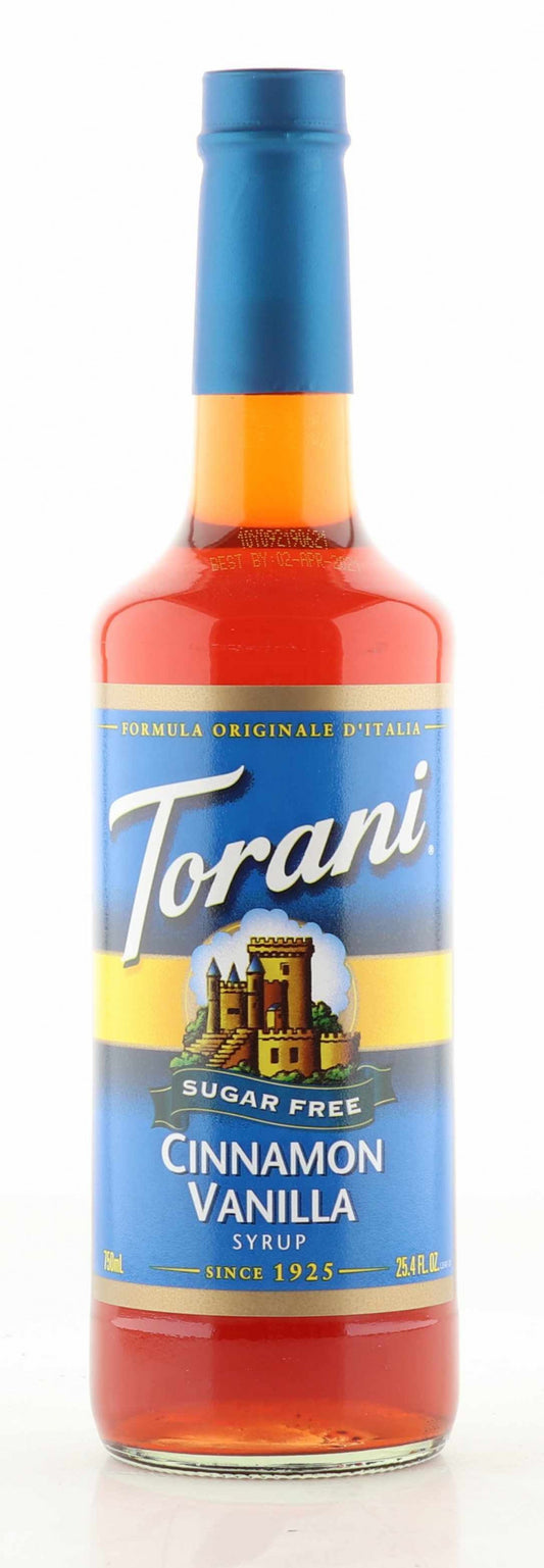 Torani Sirup zuckerfrei Zimt-Vanille Geschmack