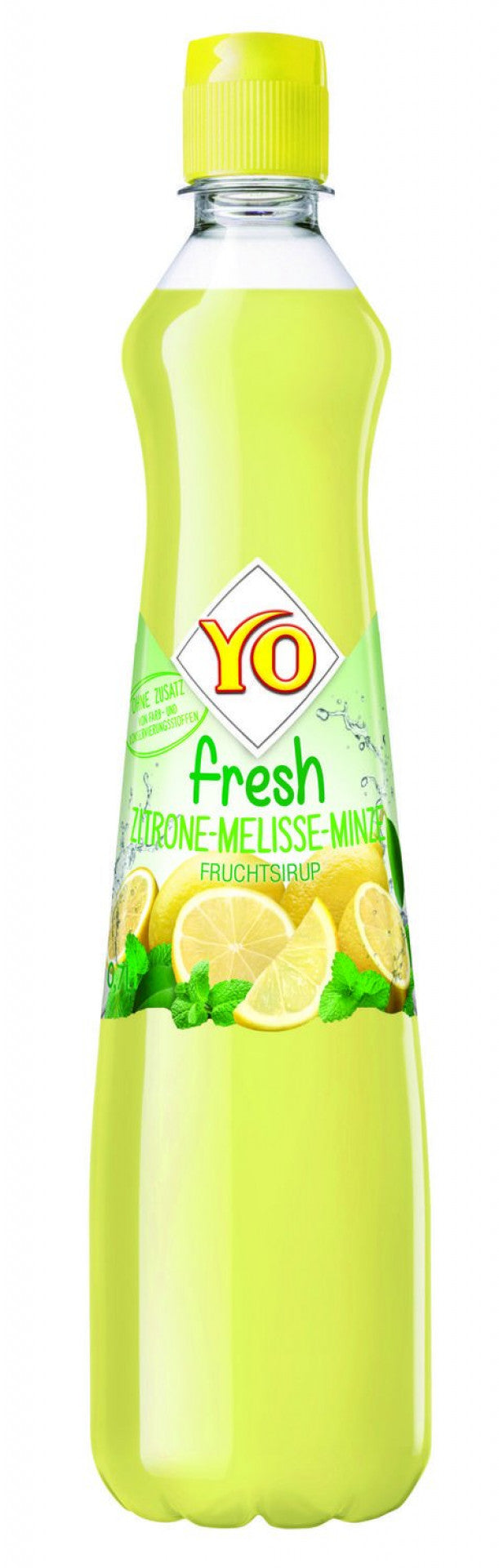 YO fresh Sirup Zitrone-Melisse-Minze