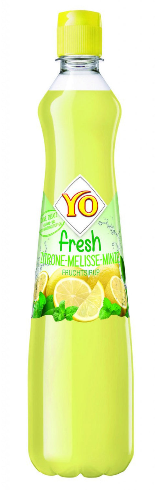 YO fresh Sirup Zitrone-Melisse-Minze