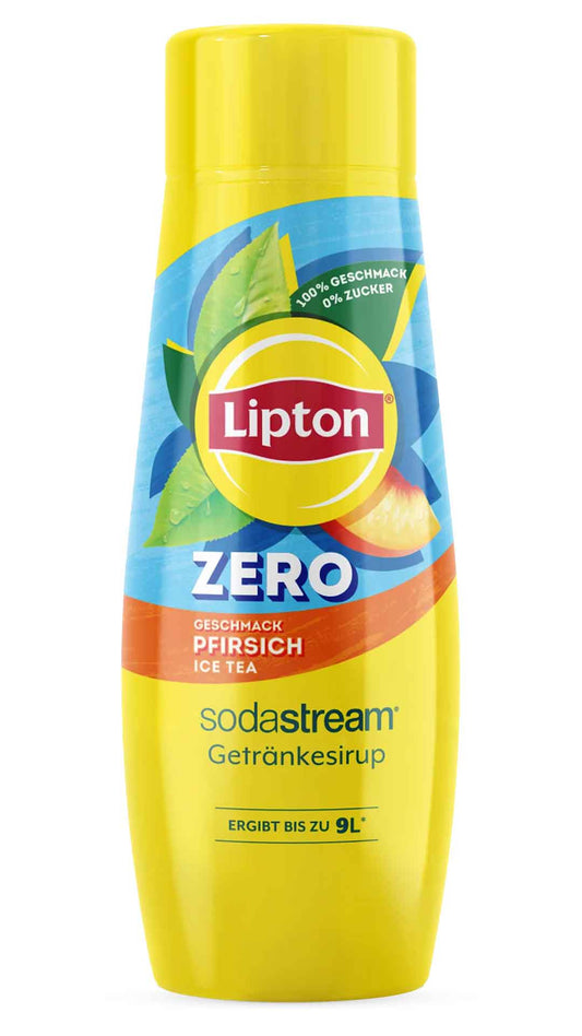 SodaStream Sirup Lipton Ice Tea Pfirsich Zero Sirup