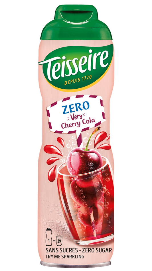 Teisseire Zero Sirup Cherry Cola 600ml